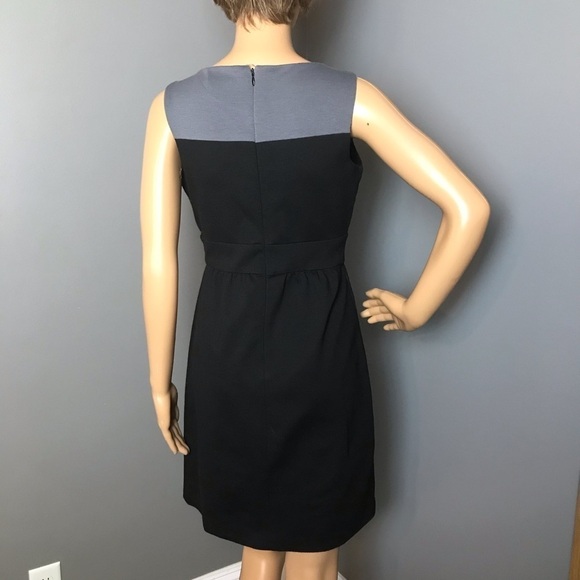Max and Cleo Shift Dress – Sleeveless, Black & Gray – Size 2 - Picture 4 of 7